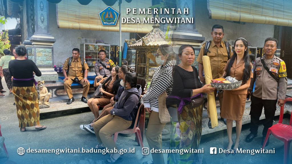 PERANGKAT DESA MENGWITANI MELAYAT DI BR. JUMPAYAH, MENGWITANI