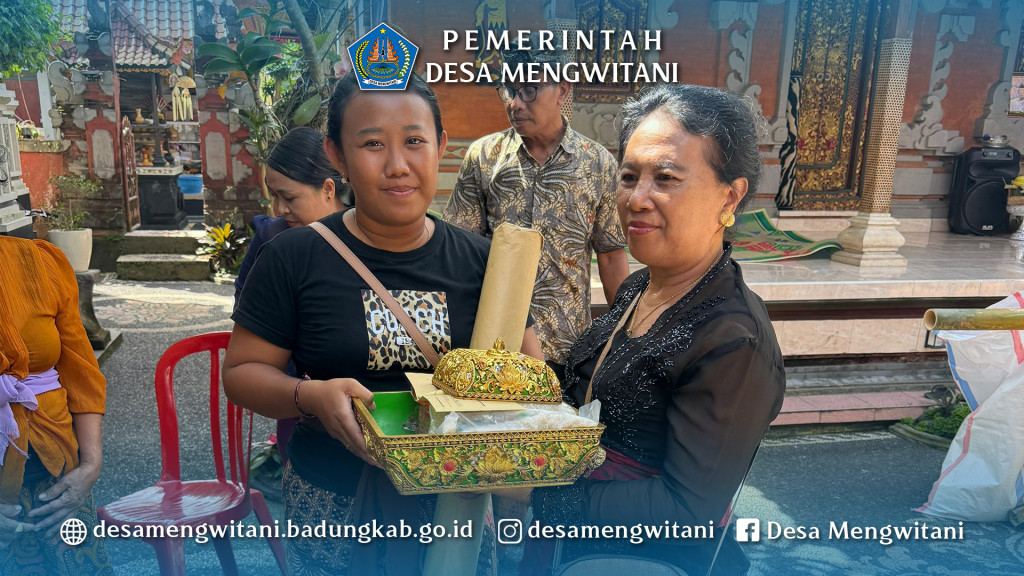 PERANGKAT DESA MENGWITANI MELAYAT DI BR. PANCA JAYA, MENGWITANI