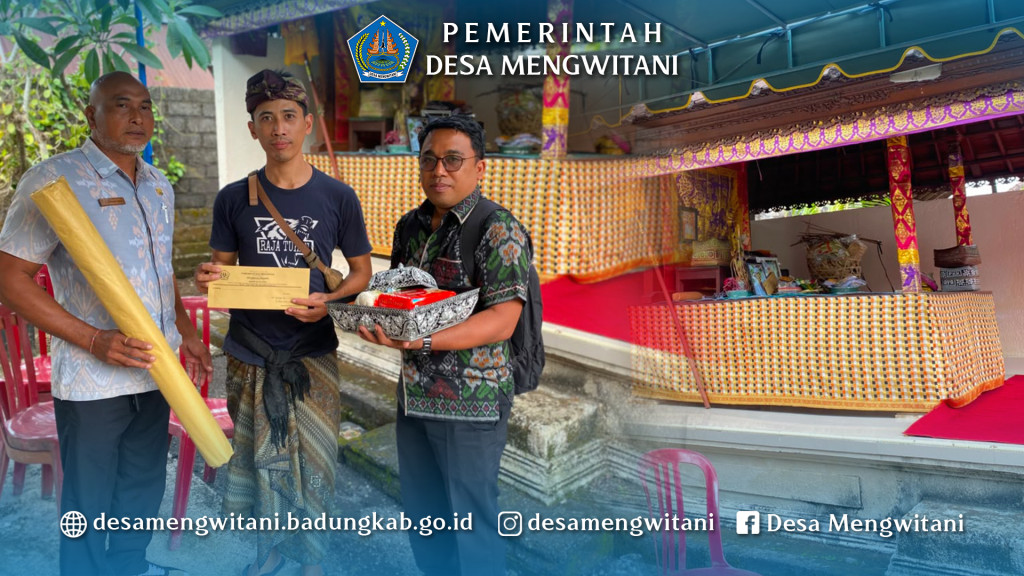 PERANGKAT DESA MENGWITANI MELAYAT DI BR. PANCA JAYA, MENGWITANI