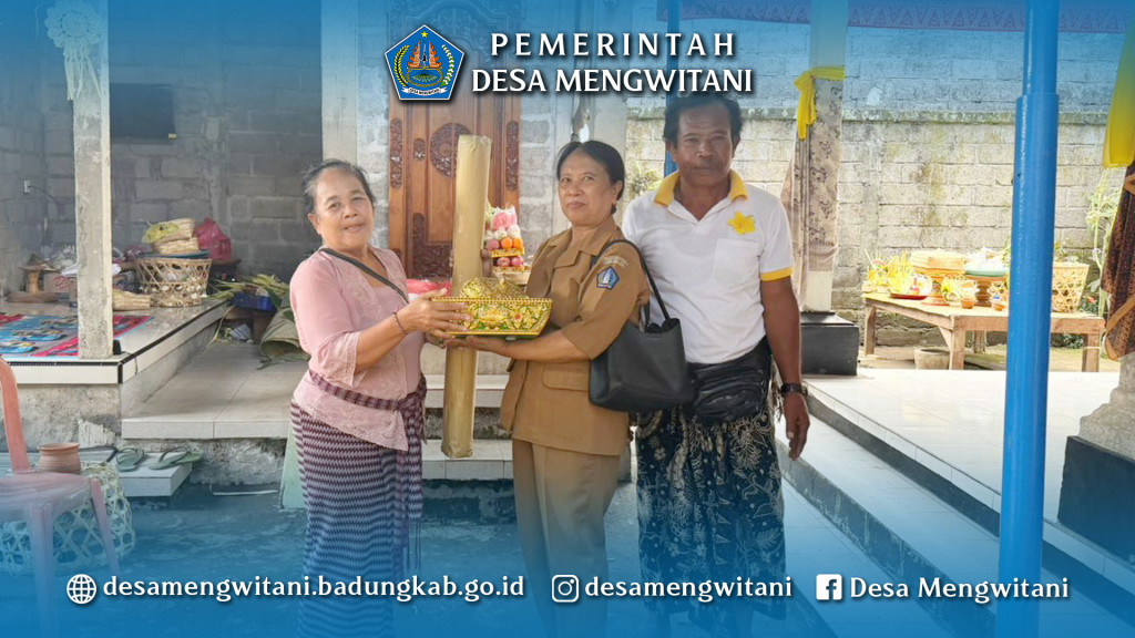 PERANGKAT DESA MENGWITANI MELAYAT DI BR. PANCA JAYA, MENGWITANI