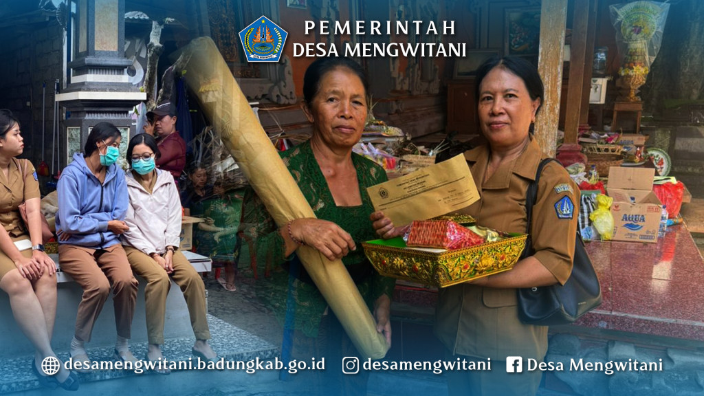 PERANGKAT DESA MENGWITANI MELAYAT DI BR. SILA DHARMA, MENGWITANI