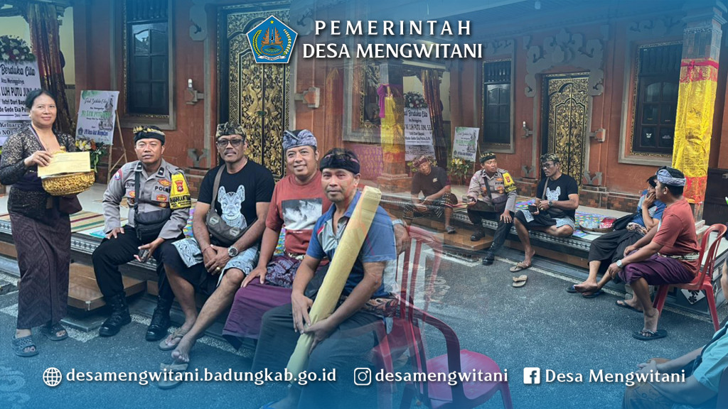 PERBEKEL MENGWITANI MELAYAT DI BR. SILA DHARMA, MENGWITANI