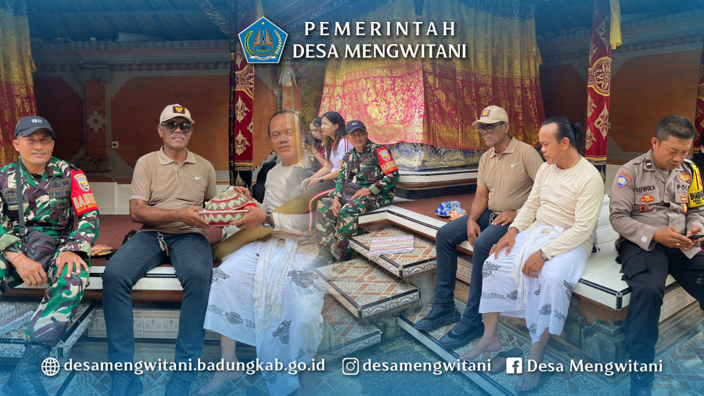 PERBEKEL MENGWITANI MELAYAT DI BR. WIRA DHARMA, MENGWITANI