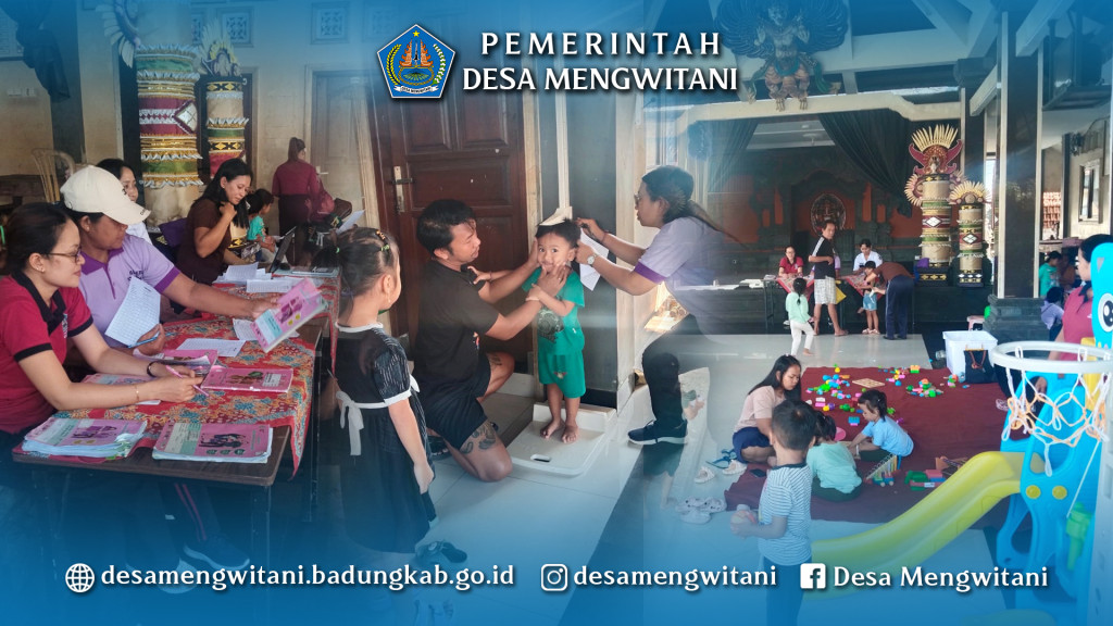 KEGIATAN POSYANDU DI BR. JUMPAYAH, MENGWITANI