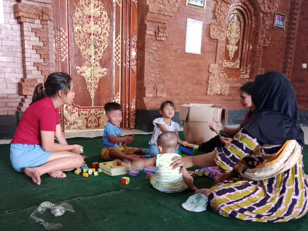 KEGIATAN POSYANDU BR. DELOD PEKEN MENGWITANI (JANUARI)