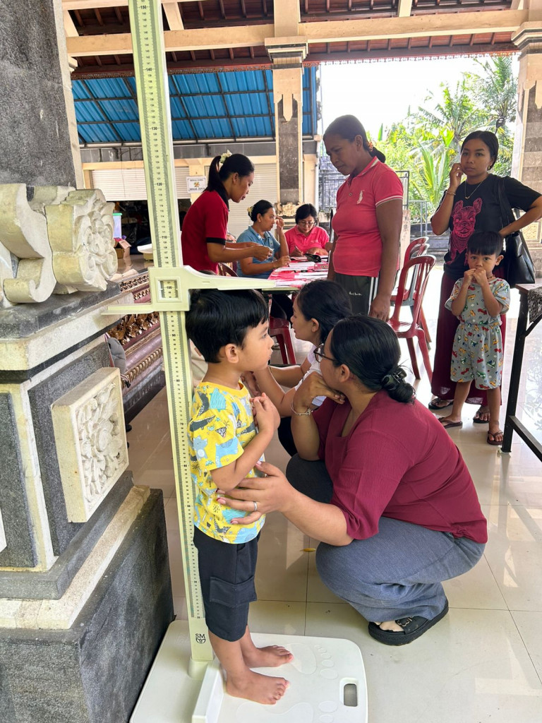 KEGIATAN POSYANDU BR. SELAT BERINGKIT, MENGWITANI (JANUARI)