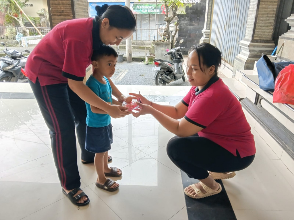 KEGIATAN POSYANDU BR. CULAG-CALIG, MENGWITANI (JANUARI)