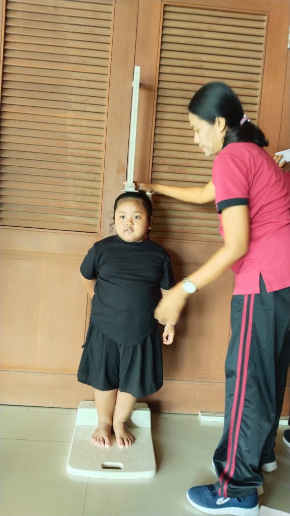 KEGIATAN POSYANDU BR. GUNUNG SARI, MENGWITANI (JANUARI)