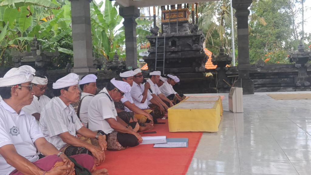 Acara Melaspas Sarana dan Prasarana Desa Wisata Pangsan Berlangsung Khidmat