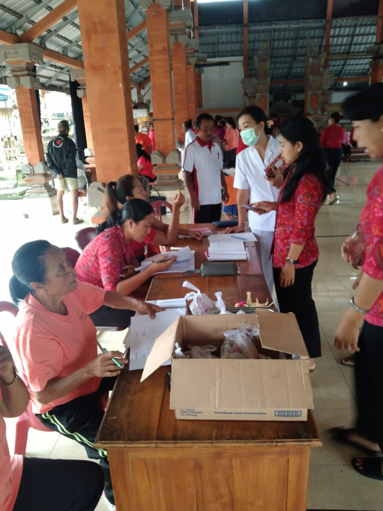 Posyandu Banjar Pangsan Tengah dan Pangsan Dalem Pebruari 2023