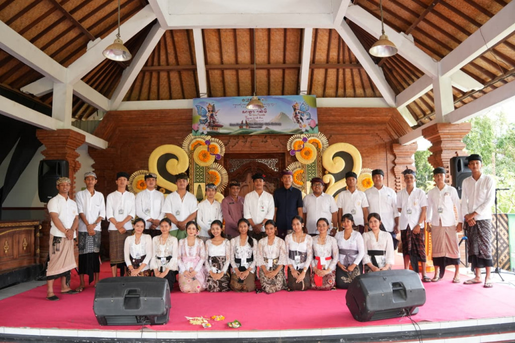 Bulan Bahasa Bali Desa Pangsan 2026 