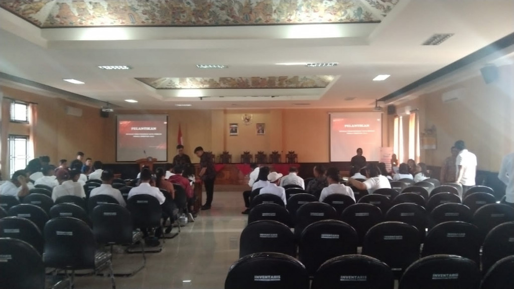 Pelantikan Panitia PANTARLIH Desa Pangsan