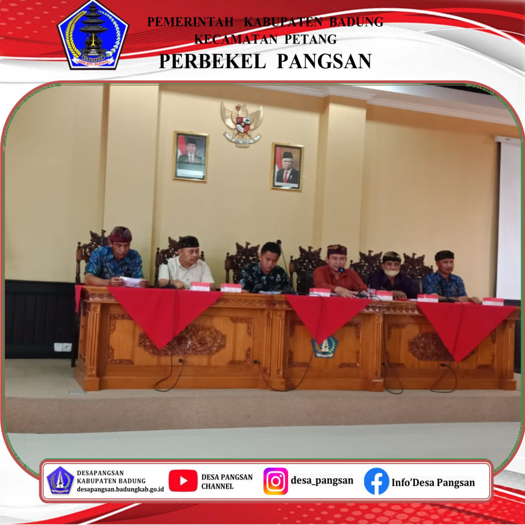 Sidang komisi A terkait Permohonan pencatata Aset Pemerintah Provinsi Bali