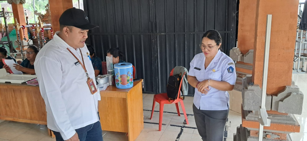 Monitoring Kegiatan Posyandu Balita di Banjar Pangsan Tengah dan Banjar Pangsan Dalem Berjalan Lancar