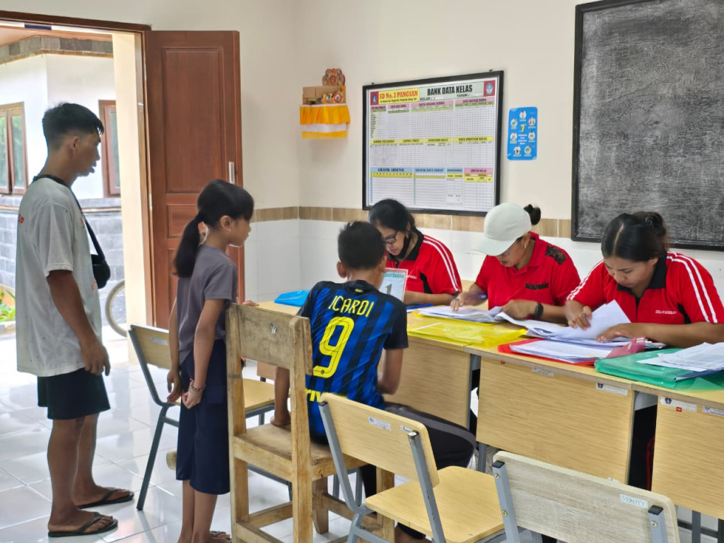 Wujudkan Masyarakat Sejahtera, Desa Pangsan Gelar Posyandu Terintegrasi 6 SPM di Banjar Kasianan
