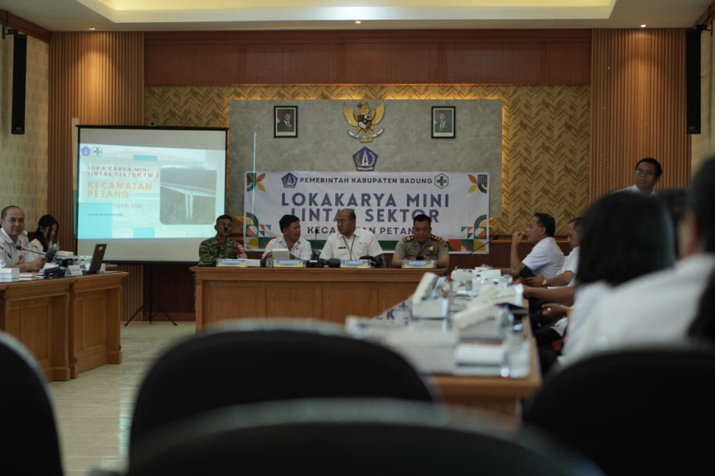 Menghadiri Undangan Mini Lokakarya Lintas Sektor TW III Bidang Kesehatan Perkuat Sinergi untuk Mewujudkan Masyarakat Petang yang Sehat