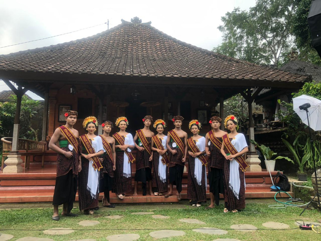 Jegeg Bagus Desa Pangsan 2026 Bangkit Kembali, Photoshoot Finalis Usung Tema Klasik