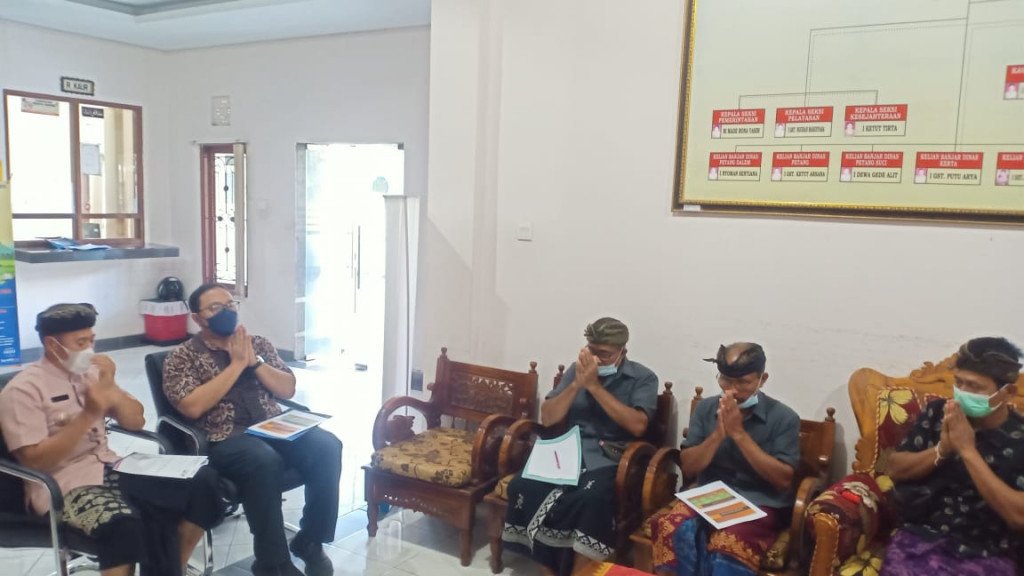 Rapat Koordinasi Kerjasama SIKOM Bali dengan Pemerintahan Desa Petang