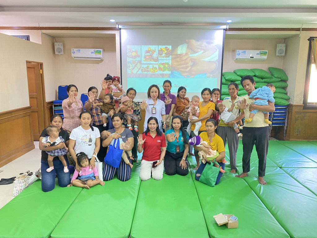 Kelas balita 0-12 Bulan Desa Selat