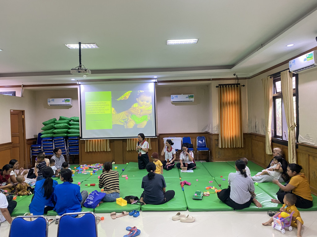 Kegiatan Kelas Balita 1-3 Tahun Desa Selat