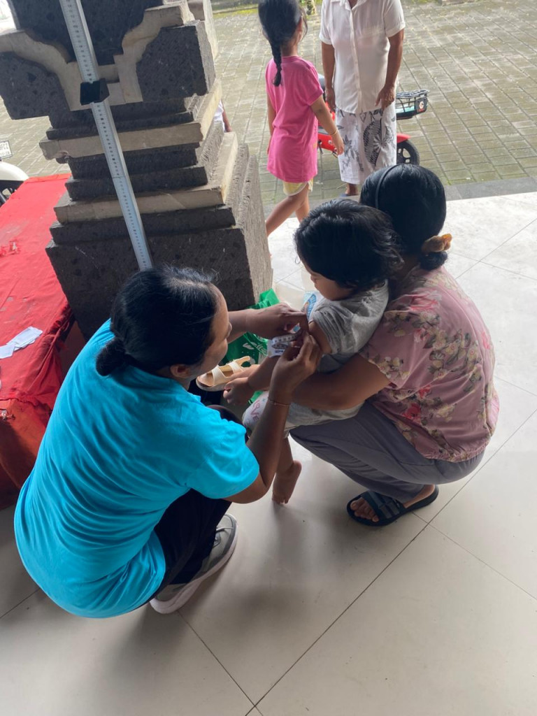 Pelaksanaan Posyandu Balita Banjar Belang  15 Januari 2025