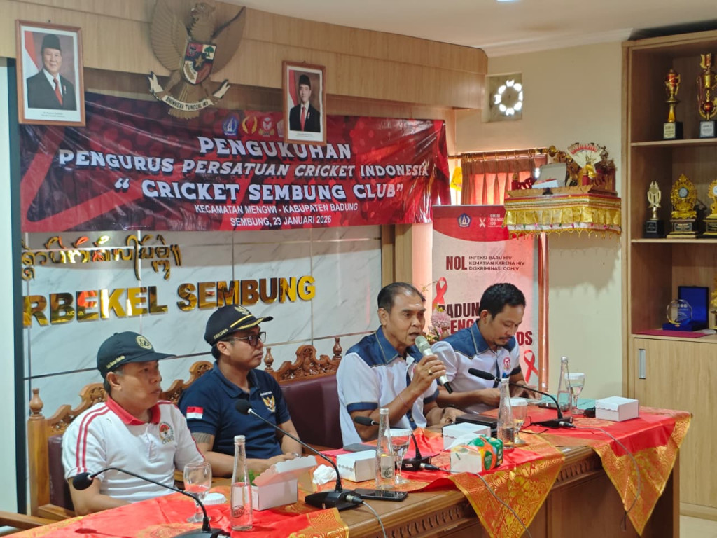 PENGUKUHAN PENGURUS PERSATUAN CRICKET INDONESIA "CRICKET SEMBUNG CLUB"-