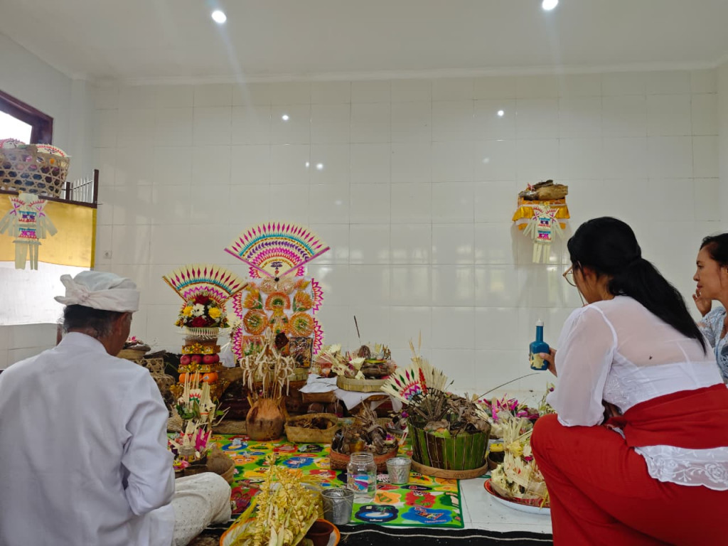 Pelaksanaan Melaspas Gedung TK Yudistira Kumara II Sembung _3 Maret 2026