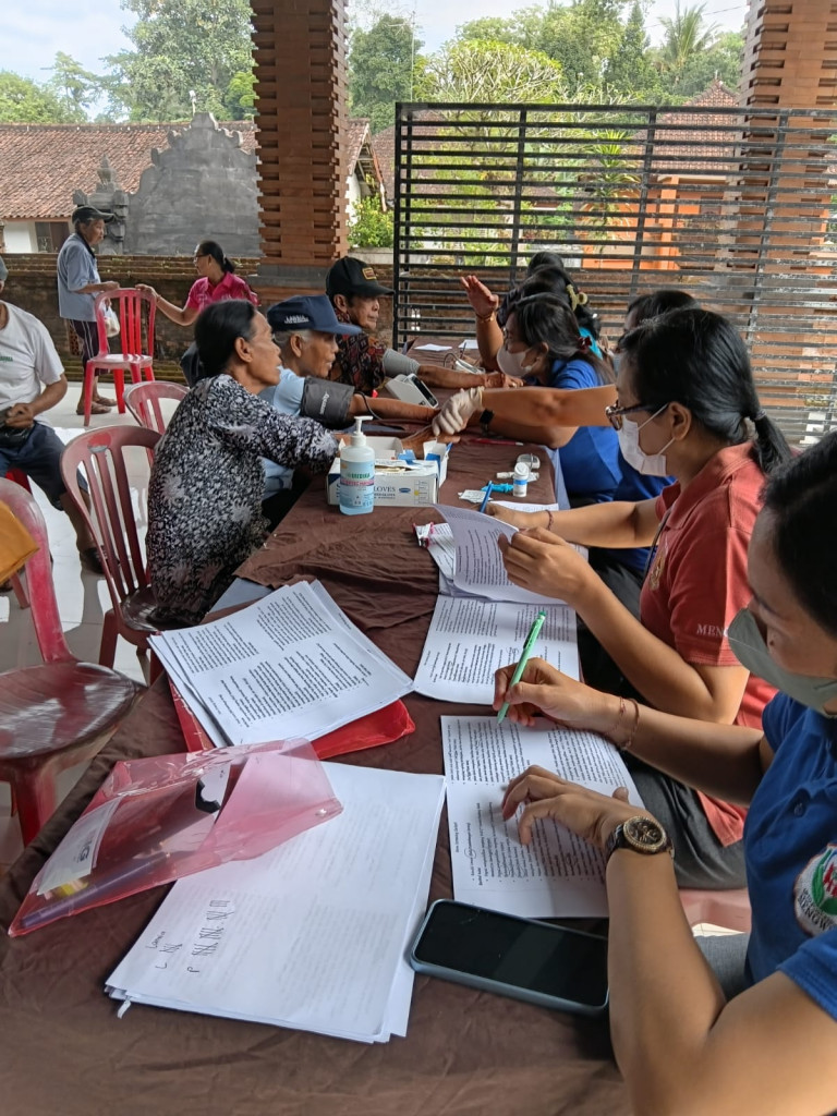 Pelaksanaan Posyandu Balita dan Posayandu Lansia  Banjar Tegal _ 12 Mei 2026