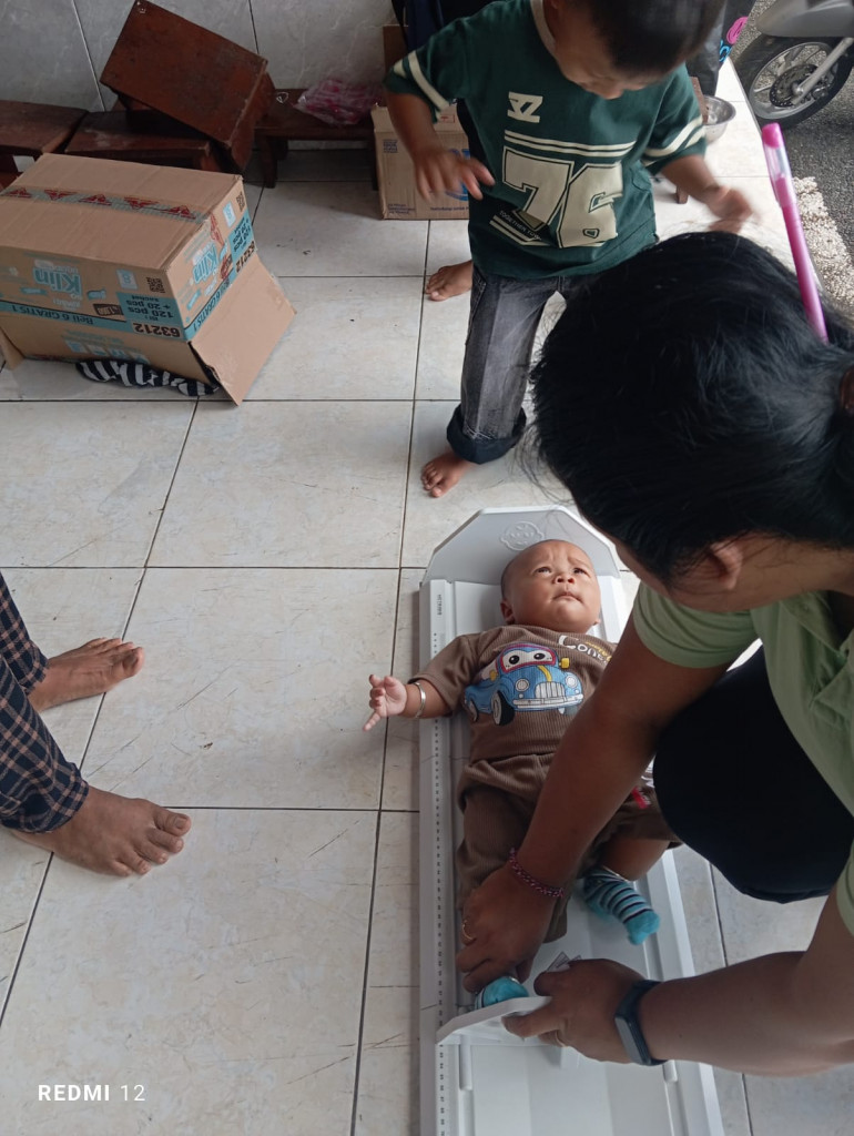 Kegiatan Posyandu Balita dan Lansia Banjar Tauman_10 Juli 2026