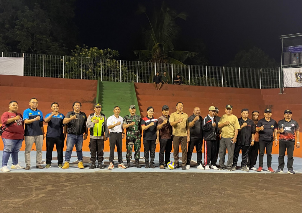 Sibanggede menjadi tuan rumah dari penyelenggaraan Kejuaraan Bola Volley Karang Taruna Kecamatan Abiansemal Cup 2023