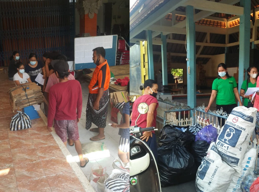 Kegiatan Bank Sampah Desa Sibangkaja