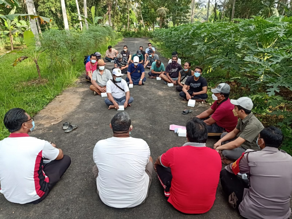 Penyerahan Pengelolaan Program Ketahanan Pangan Desa Sibangkaja kepada Subak Abian Blumbungan
