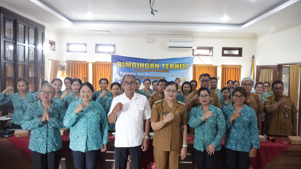 Bimbingan Teknis PKK Desa Sibangkaja