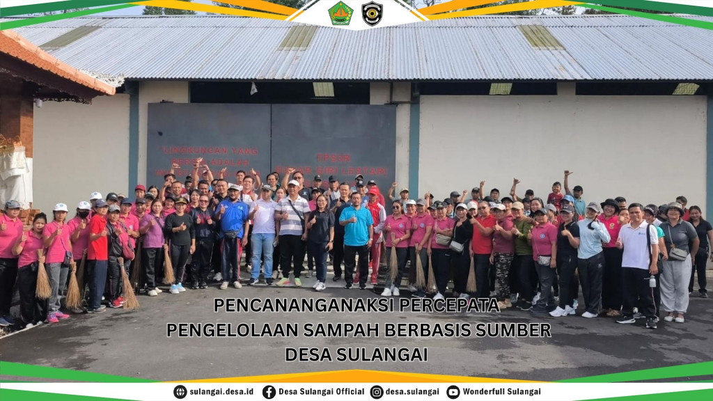 PENCANANGAN AKSI PENGELOLAAN SAMPAH BERBASIS SUMBER