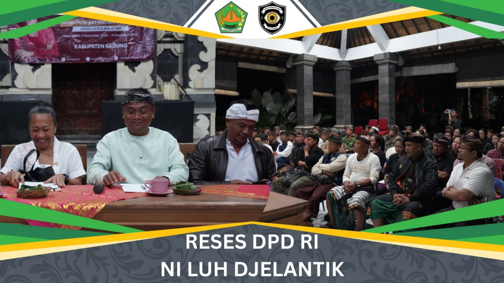 KUNJUNGAN RESES DPD RI NI LUH DJELANTIK DI DESA SULANGAI