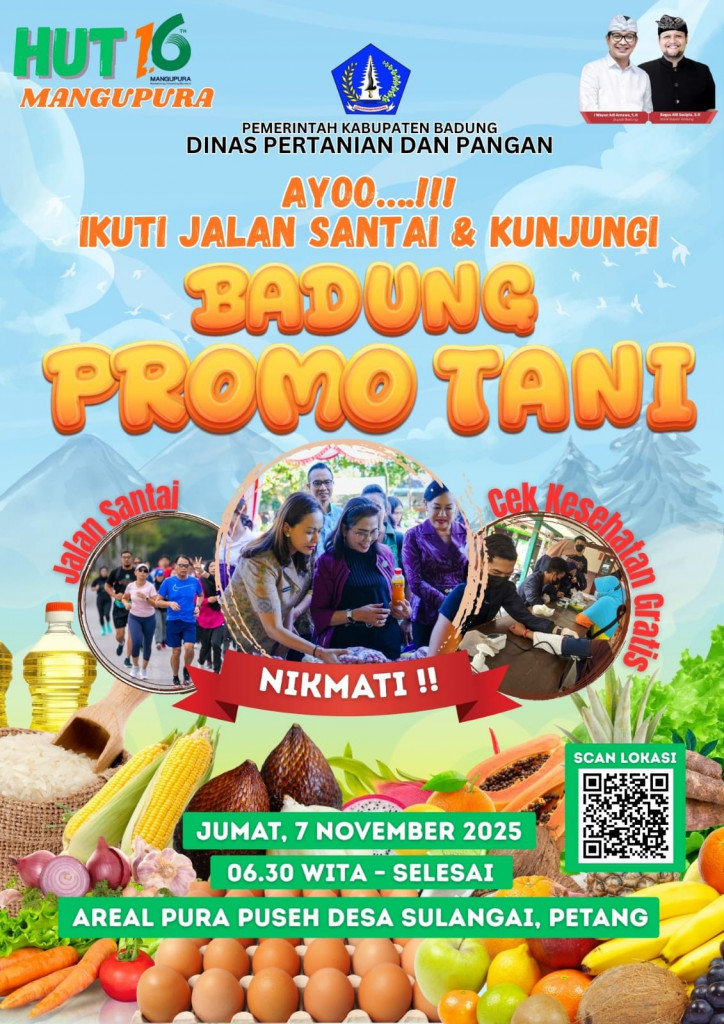 BADUNG PROMO TANI HUT MANGUPURA KE-16