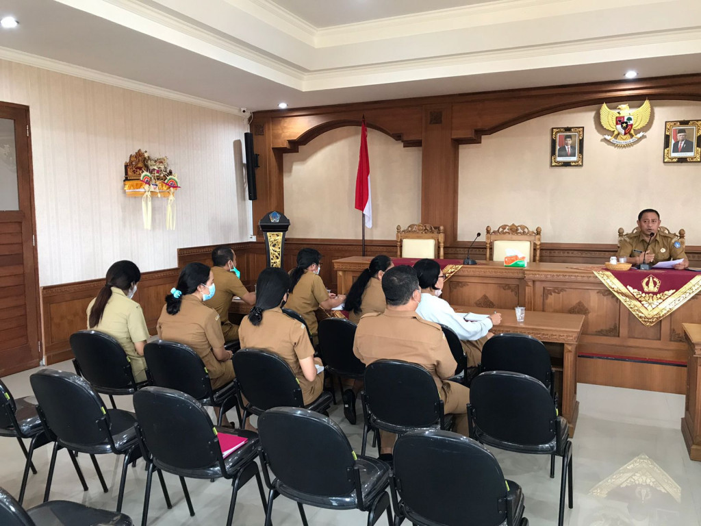 Rapat Koordinasi terkait pelaksanaan acara jalan santai