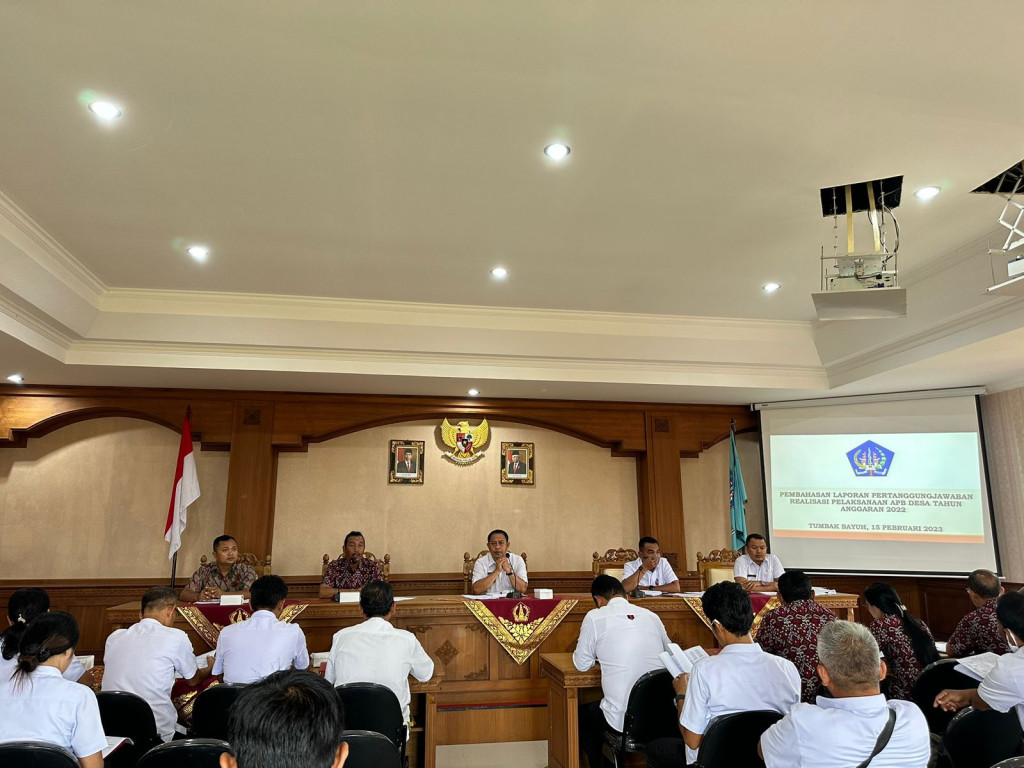 Laporan Pertanggungjawaban Realisasi APBDesa T.A. 2022