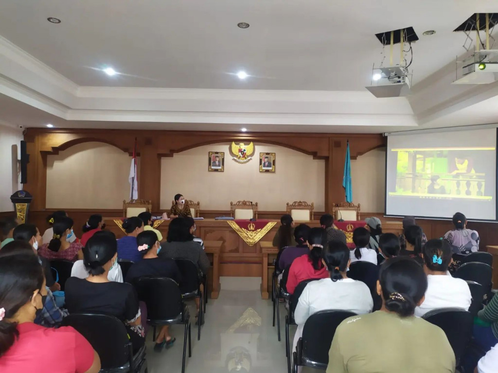 Pertemuan rutin PKH Desa Tumbak Bayuh