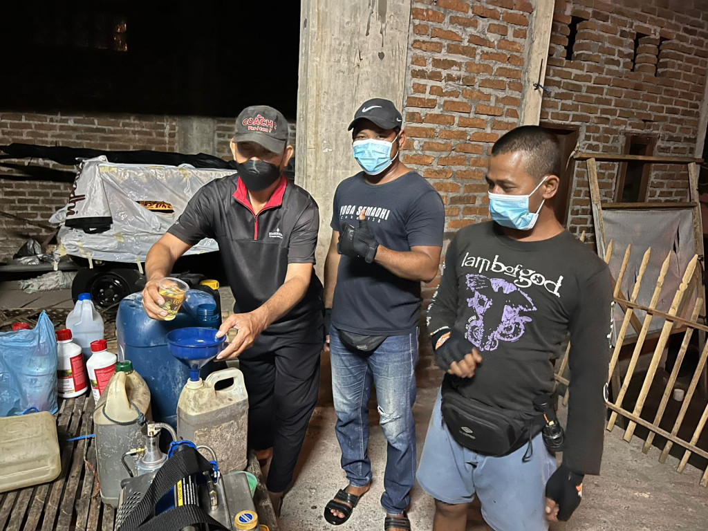 Kegiatan Fogging Banjar Kelepekan