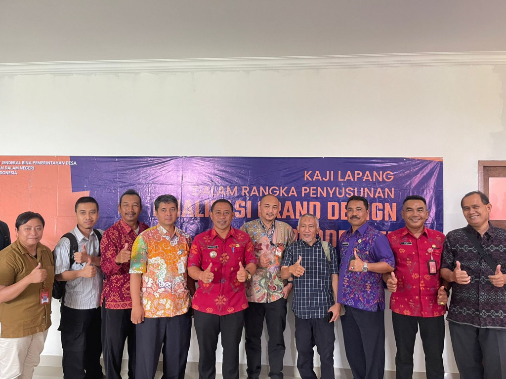 Pelaksanaan Kaji Lapang dalam Rangka Penyusunan Finalisasi  Grand Design Prodeskel Tahun 2022