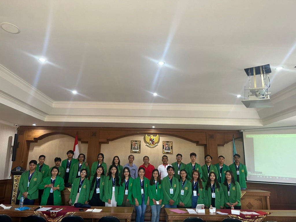 Penerimaan Mahasiswa KKN Universitas Mahasaraswati Denpasar