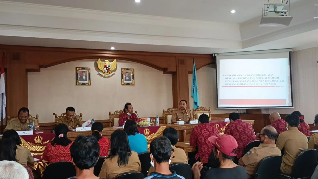 Musyawarah Desa (MUSDES) Penyusunan Perencanaan Pembangunan Desa Tahun 2023