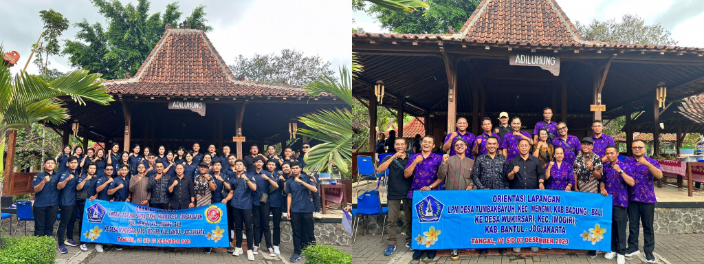Orientasi Lapangan LPM dan Karang Taruna Sapta Budhi Dharma Desa Tumbak Bayuh