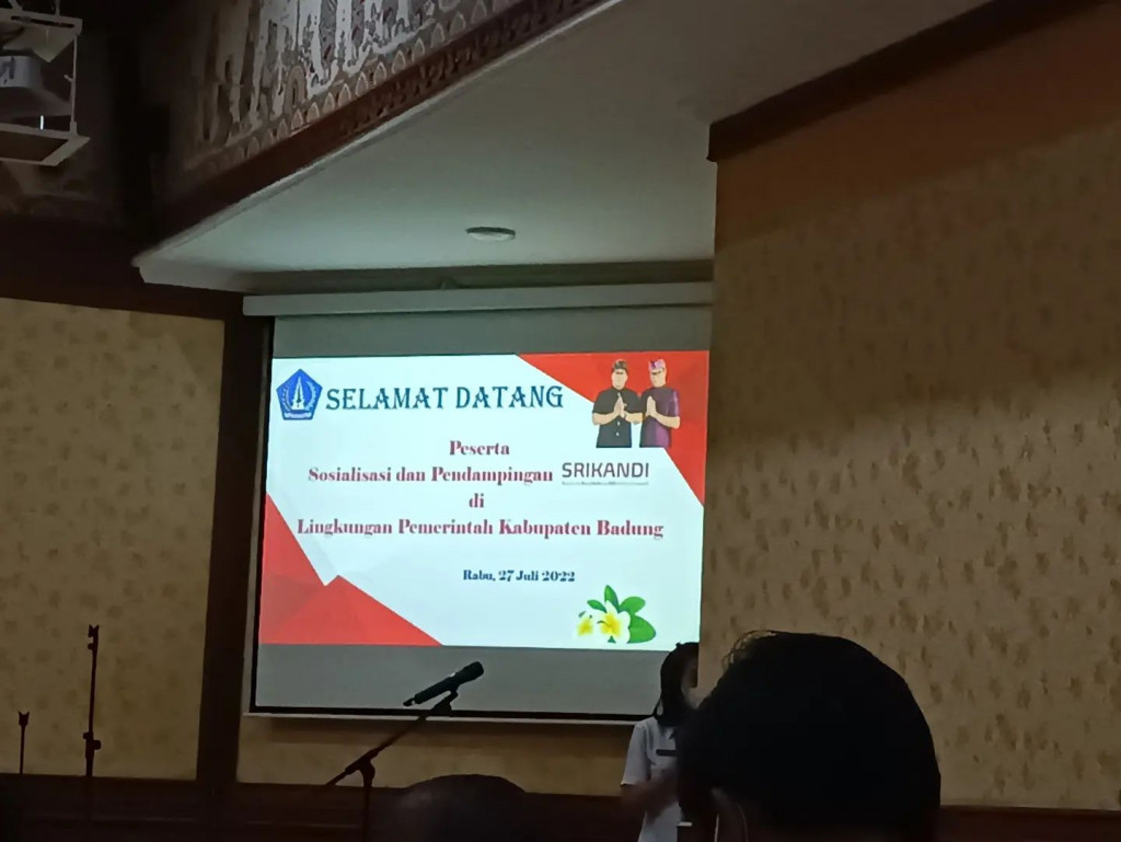 Sosialisasi dan pendampingan SRIKANDI