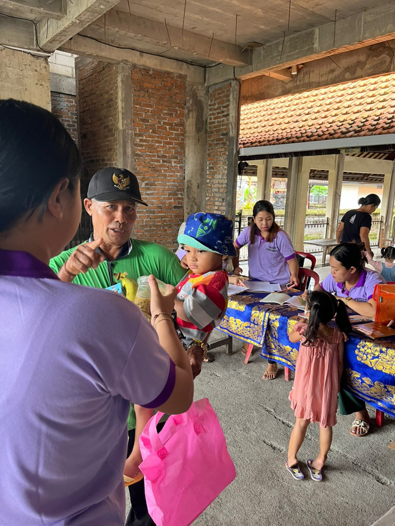 Posyandu Balita April Banjar Kelepekan