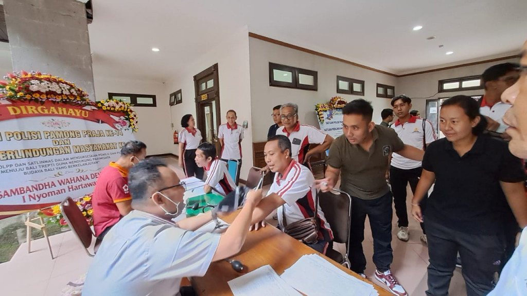 Donor Darah Serangkaian HUT POL PP ke -74