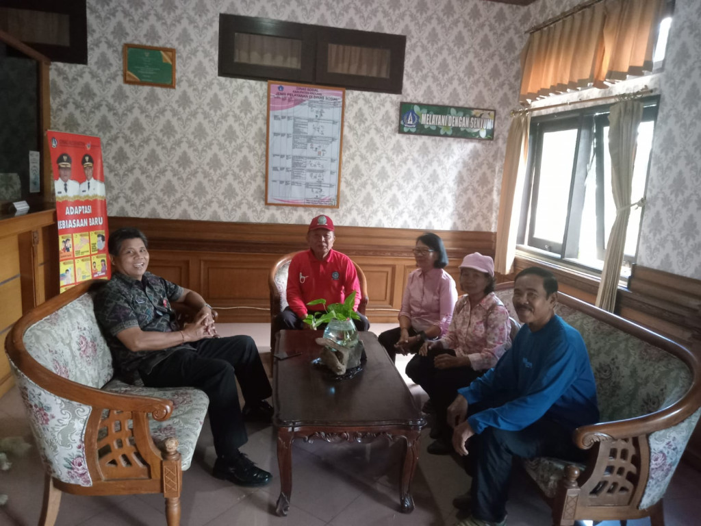 Kunjungan Anggota Komda Lansia Kabupaten Badung