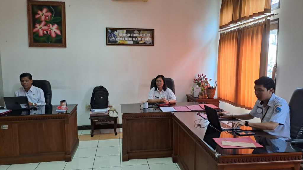 Dinsos Gelar Daring Dengan Operator SIKS-NG