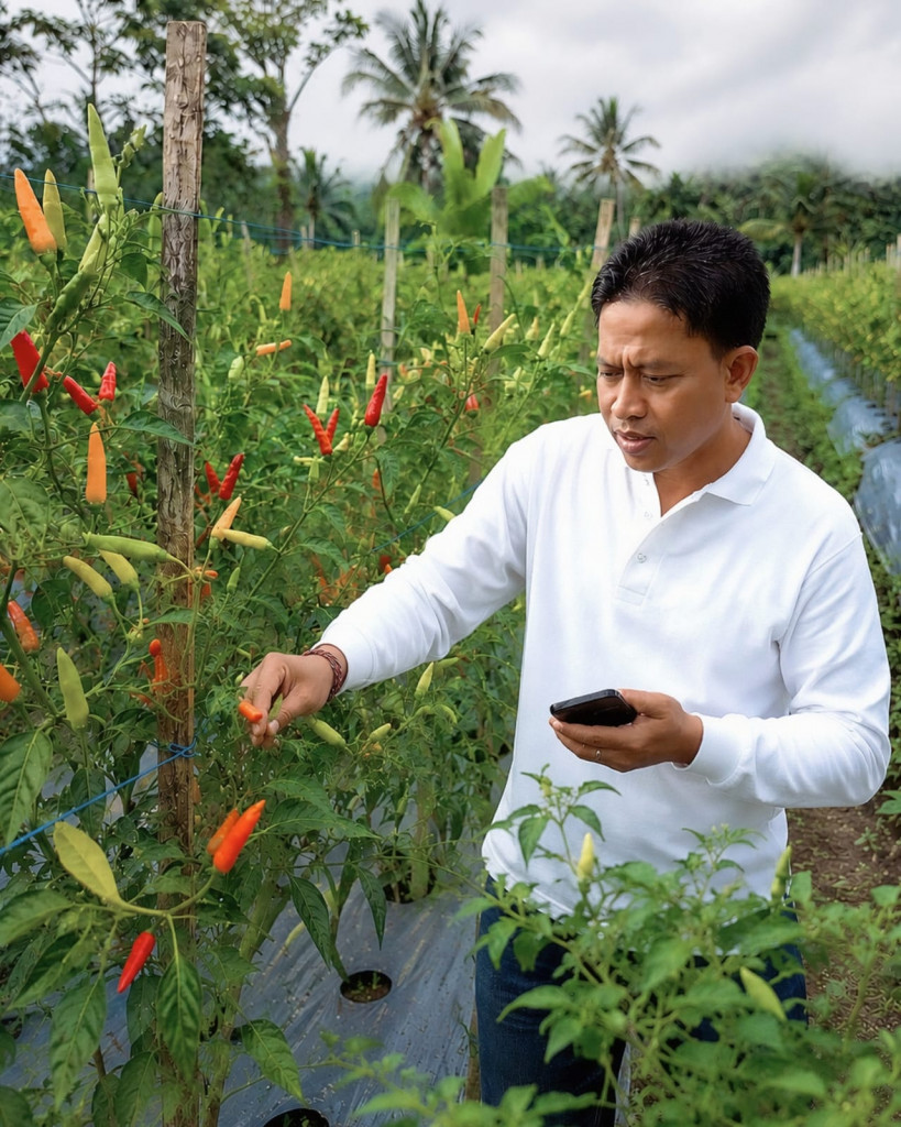 Dinas Pertanian dan Pangan Kabupaten Badung Segera Tanam Cabai di Lahan 42 Hektare, dan Target Produksi 420 Ton